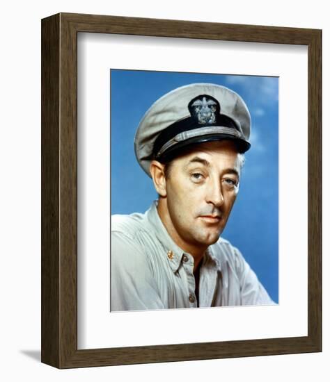 Robert Mitchum, The Enemy Below (1957)-null-Framed Photo