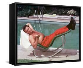 Robert Mitchum-null-Framed Stretched Canvas