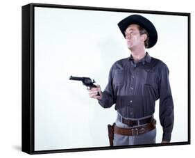 Robert Mitchum-null-Framed Stretched Canvas