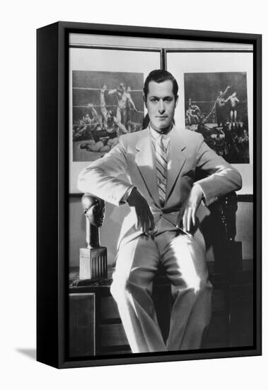 Robert Montgomery (1904-198), American Actor and Director, 20th Century-null-Framed Stretched Canvas