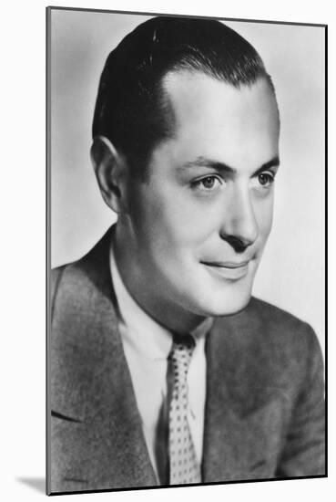 Robert Montgomery (1904-198), American Actor and Director, 20th Century-null-Mounted Photographic Print