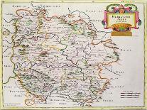 Map of Westmorland-Robert Morden-Giclee Print