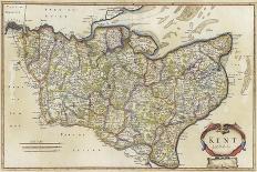 A New Map of the English Plantations in America, 1673 (Coloured Engraving)-Robert Morden-Giclee Print