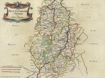 Map of Shropshire-Robert Morden-Giclee Print