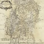 Map of Shropshire-Robert Morden-Giclee Print