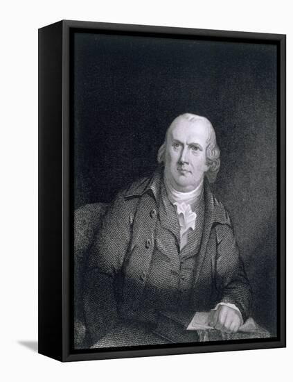 Robert Morris (1733-1806) Engraved by Thomas B. Welch (1814-74)-Robert Edge Pine-Framed Stretched Canvas