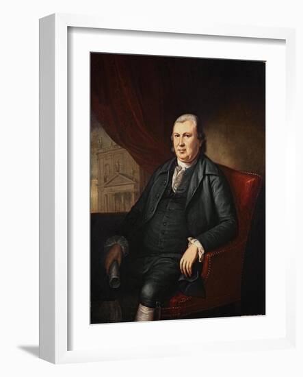 Robert Morris, Known as the "Financier of the American Revolution"-Charles Willson Peale-Framed Giclee Print