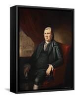 Robert Morris, Known as the "Financier of the American Revolution"-Charles Willson Peale-Framed Stretched Canvas