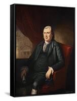 Robert Morris, Known as the "Financier of the American Revolution"-Charles Willson Peale-Framed Stretched Canvas