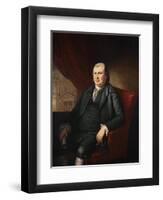 Robert Morris, Known as the "Financier of the American Revolution"-Charles Willson Peale-Framed Premium Giclee Print