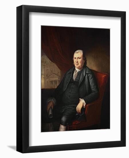 Robert Morris, Known as the "Financier of the American Revolution"-Charles Willson Peale-Framed Premium Giclee Print