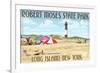 Robert Moses State Park, Long Island, New York-Lantern Press-Framed Premium Giclee Print