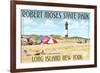 Robert Moses State Park, Long Island, New York-Lantern Press-Framed Premium Giclee Print