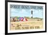 Robert Moses State Park, Long Island, New York-Lantern Press-Framed Premium Giclee Print