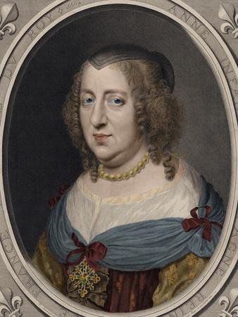 Portrait of Anne of Austria (1601-1066)