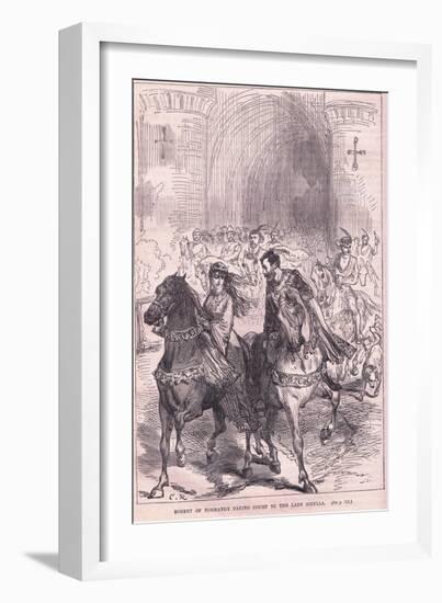 Robert of Normandy Paying Court to Lady Sibylla-Charles Ricketts-Framed Giclee Print