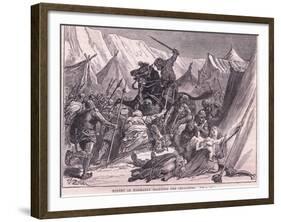 Robert of Normandy Rallying the Crusad Ers Ad 1097-Francois Edouard Zier-Framed Giclee Print