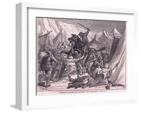 Robert of Normandy Rallying the Crusad Ers Ad 1097-Francois Edouard Zier-Framed Giclee Print