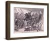 Robert of Normandy Rallying the Crusad Ers Ad 1097-Francois Edouard Zier-Framed Giclee Print