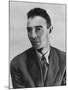 Robert Oppenheimer, Atomic Physicist and Head the Manhattan Project's Secret Weapons Laboratory-null-Mounted Photo