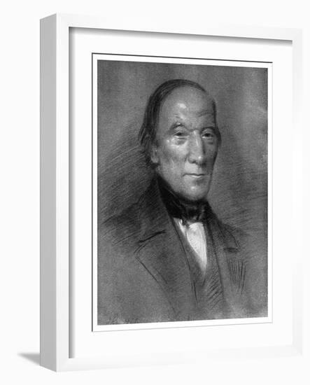 Robert Owen, Welsh-Born Industrialist, Philanthropist and Socialist, 1851-Samuel Bough-Framed Giclee Print