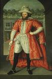 Portrait of William Pope, 1st Earl of Downe (1573-163) as a Knight of the Bath, C. 1610-Robert Peake The Elder-Framed Stretched Canvas