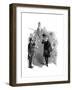 Robert Peel, British Statesman, Arriving at the House of Commons, London, January, 1846-null-Framed Giclee Print