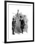 Robert Peel, British Statesman, Arriving at the House of Commons, London, January, 1846-null-Framed Giclee Print