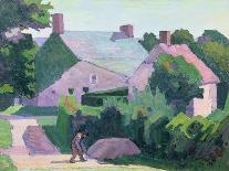 Landscape with Thatched Barn-Robert Polhill Bevan-Giclee Print