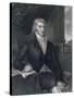 Robert R. Livingston, Engraved by E. Mackenzie-John Vanderlyn-Stretched Canvas