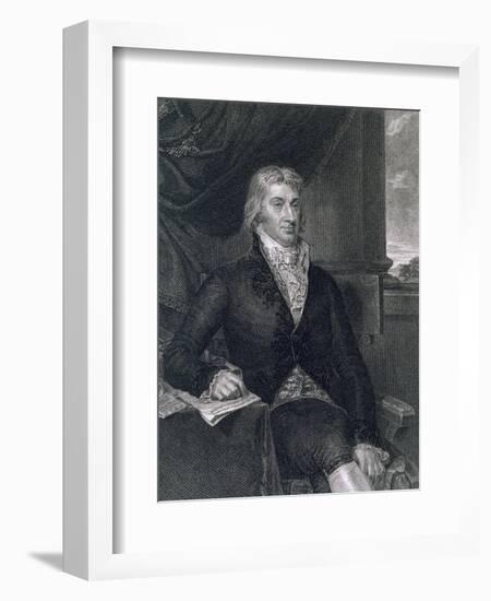 Robert R. Livingston, Engraved by E. Mackenzie-John Vanderlyn-Framed Giclee Print