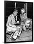 Robert Redford and Jane Fonda sur le tournage du film La Poursuite Impitoyable THE CHASE d'ArthurPe-null-Framed Photo