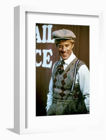 Robert Redford in 'The Sting', 1973 (photo)-null-Framed Photo