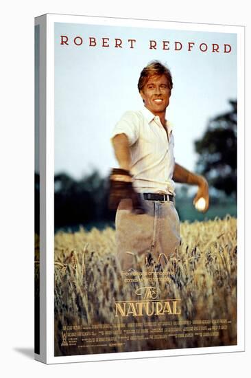 ROBERT REDFORD. "THE NATURAL" [1984], directed by BARRY LEVINSON.-null-Stretched Canvas