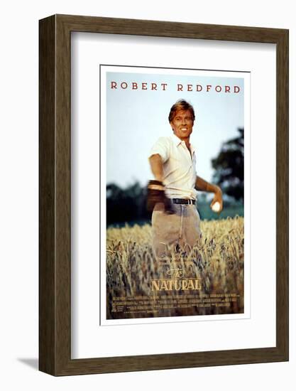 ROBERT REDFORD. "THE NATURAL" [1984], directed by BARRY LEVINSON.-null-Framed Photographic Print