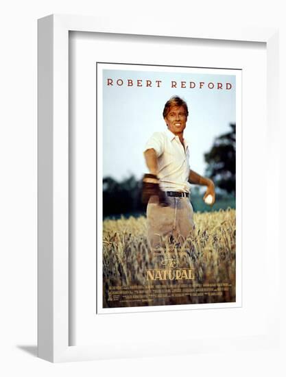 ROBERT REDFORD. "THE NATURAL" [1984], directed by BARRY LEVINSON.-null-Framed Photographic Print