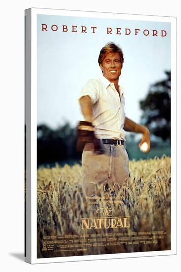 ROBERT REDFORD. "THE NATURAL" [1984], directed by BARRY LEVINSON.-null-Stretched Canvas