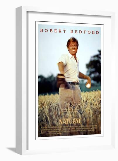 ROBERT REDFORD. "THE NATURAL" [1984], directed by BARRY LEVINSON.-null-Framed Photographic Print