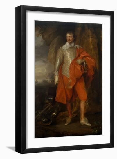 Robert Rich, Second Earl of Warwick, c.1632-35-Anthony van Dyck-Framed Giclee Print