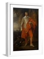 Robert Rich, Second Earl of Warwick, c.1632-35-Anthony van Dyck-Framed Giclee Print