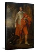 Robert Rich, Second Earl of Warwick, c.1632-35-Anthony van Dyck-Stretched Canvas