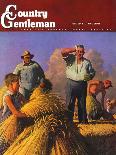 "Farmer on Tractor," Country Gentleman Cover, May 1, 1944-Robert Riggs-Giclee Print