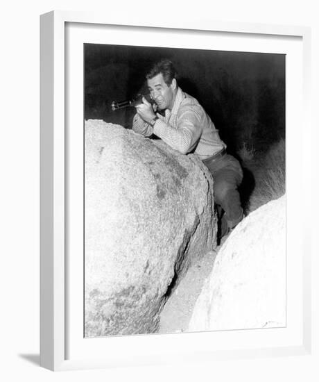 Robert Ryan - Bad Day at Black Rock-null-Framed Photo