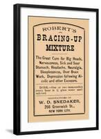 Robert's Bracing - Up Mixture-null-Framed Art Print