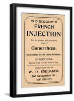 Robert's French Injection-null-Framed Art Print