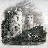 West Front of Notre Dame, Paris, France, 1822-Robert Sands-Giclee Print