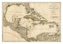 Complete Map of the West Indies, c.1776-Robert Sayer-Art Print