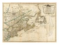 Survey of Lake Champlain, including Lake George, Crown Point and St. John, c.1776-Robert Sayer-Art Print