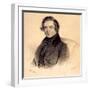 Robert Schumann (1810-185), 1839-Josef Kriehuber-Framed Giclee Print