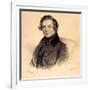 Robert Schumann (1810-185), 1839-Josef Kriehuber-Framed Giclee Print